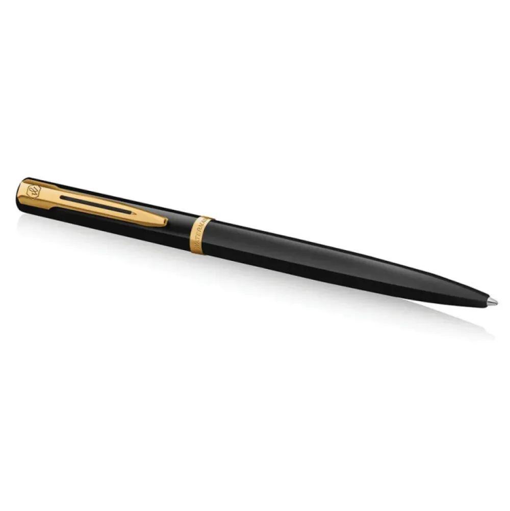 Waterman Długopis Impression - - Black Silver Trim > Długopisy