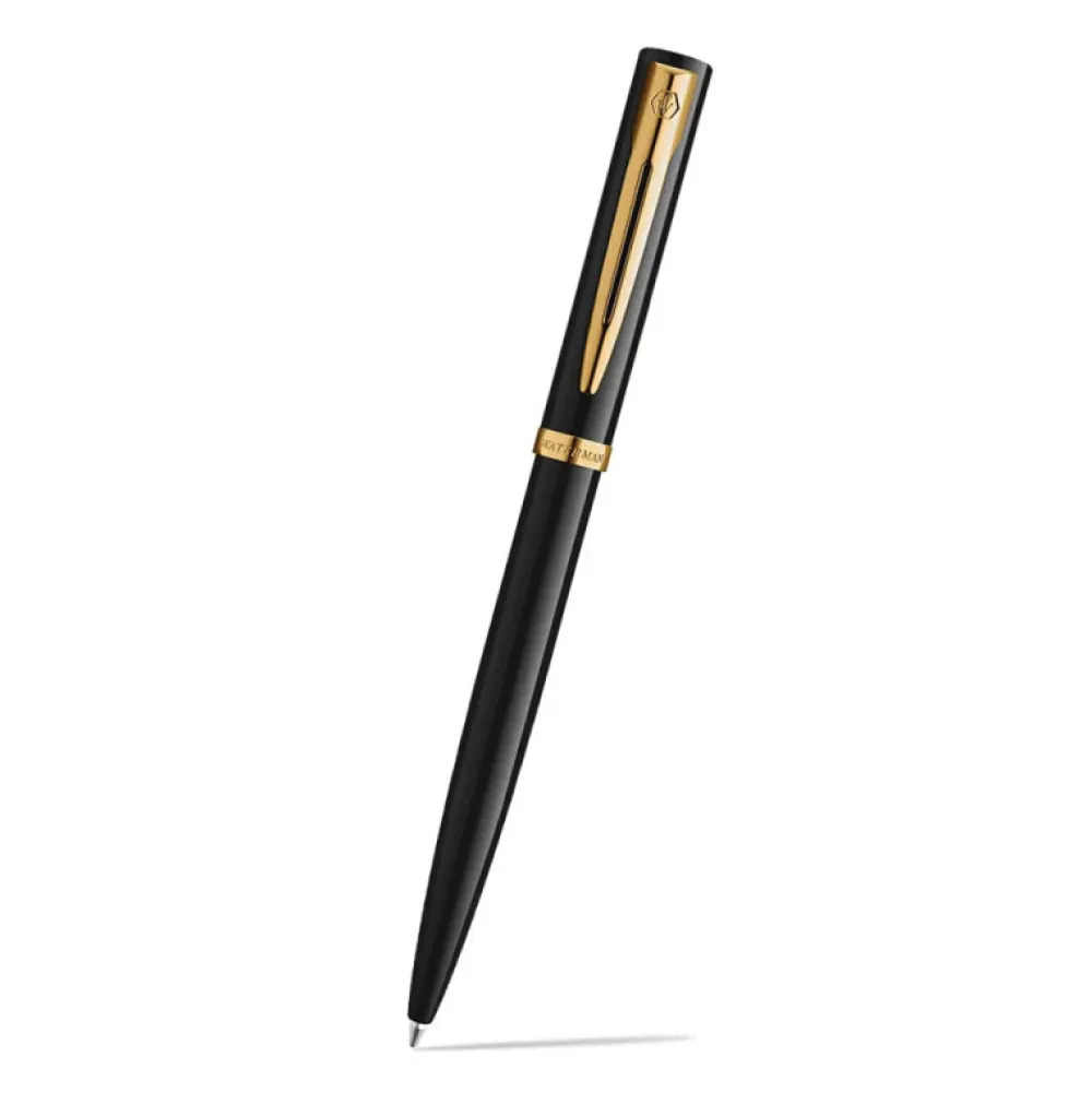 Waterman Długopis Impression - - Black Silver Trim > Długopisy