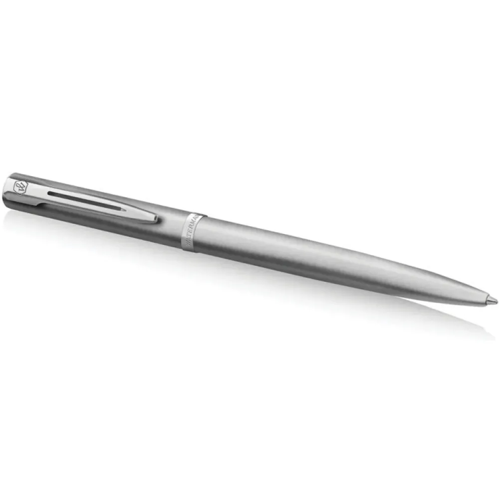 Waterman Długopis Impression - - Steel Silver Trim
