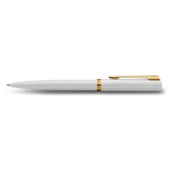 Waterman Długopis Impression - - White Gold Trim