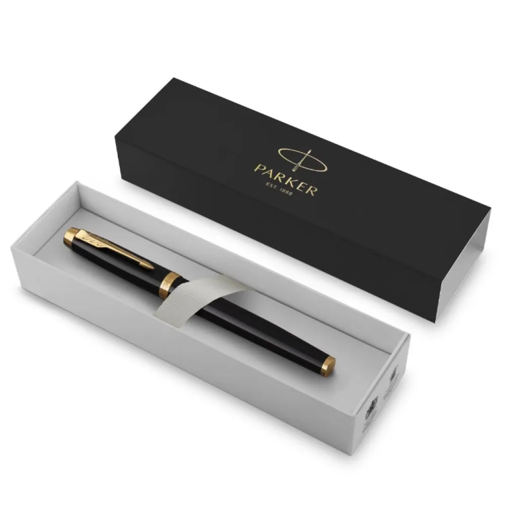 Parker Długopis IM w etui - - Black & Gold Trim