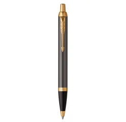 Parker Długopis IM w etui - - Grey Core & Gold Trim