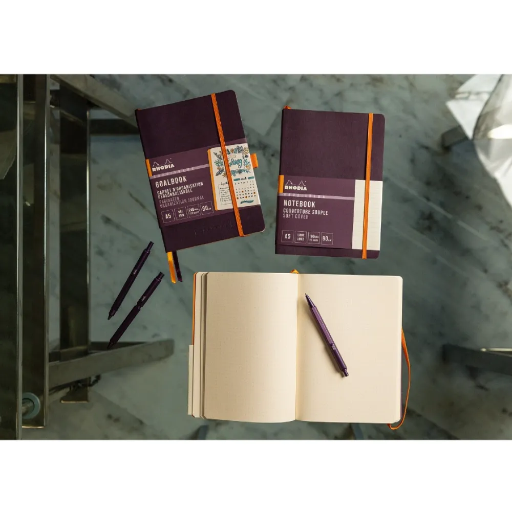 Rhodia Długopis kulkowy scRipt - - Eggplant