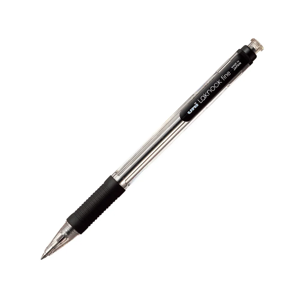 Uni Długopis Laknock SN-101 - - czarny, 0,7 mm