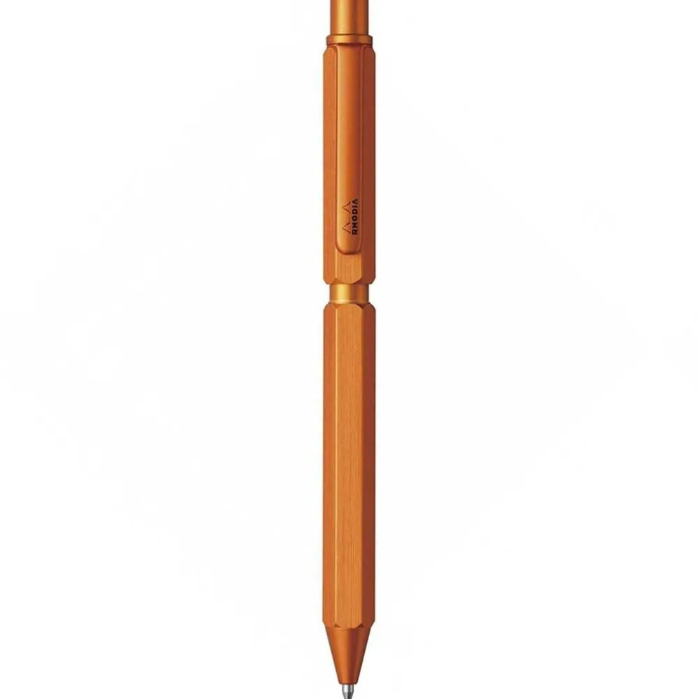 Rhodia Długopis Multipen scRipt 3w1 - - pomarańczowy