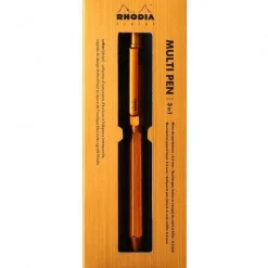 Rhodia Długopis Multipen scRipt 3w1 - - pomarańczowy