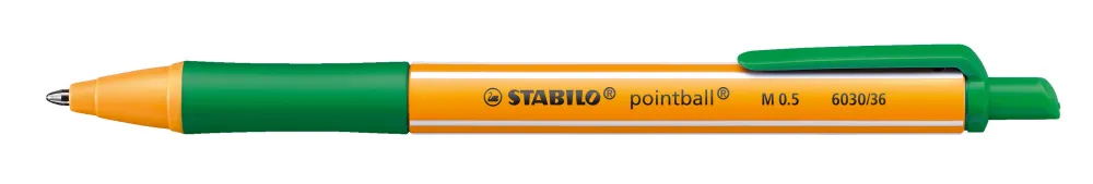 Stabilo Długopis Pointball - - zielony, 0,5 mm > Długopisy