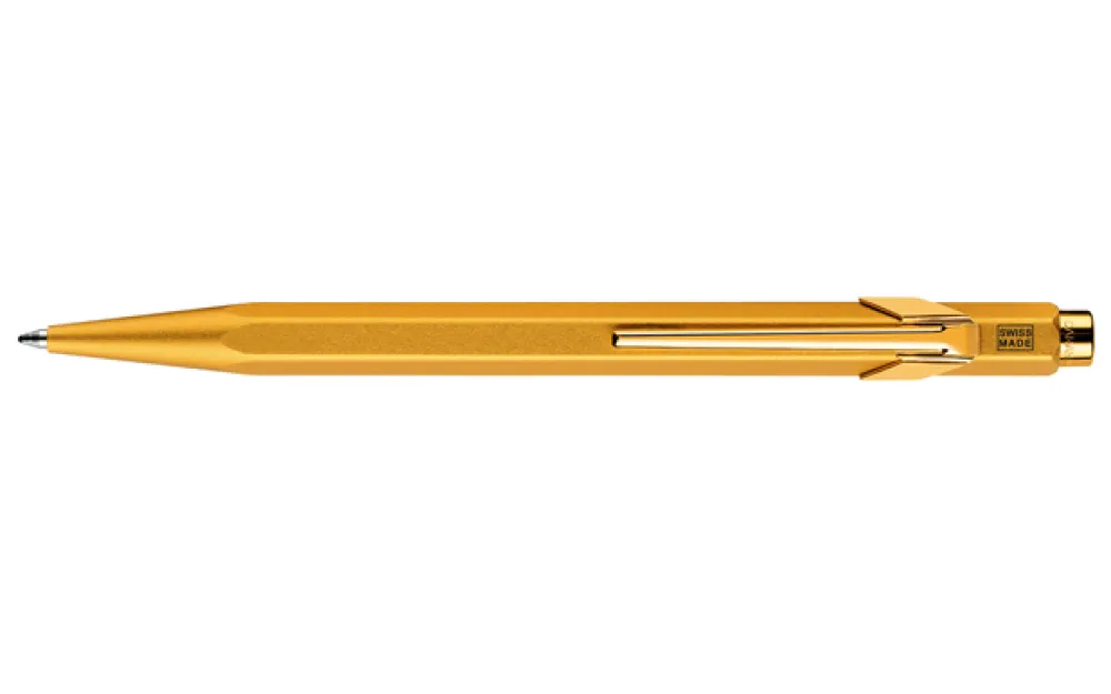 Caran d'Ache Długopis 849 PopLine z etui - - Goldbar > Długopisy