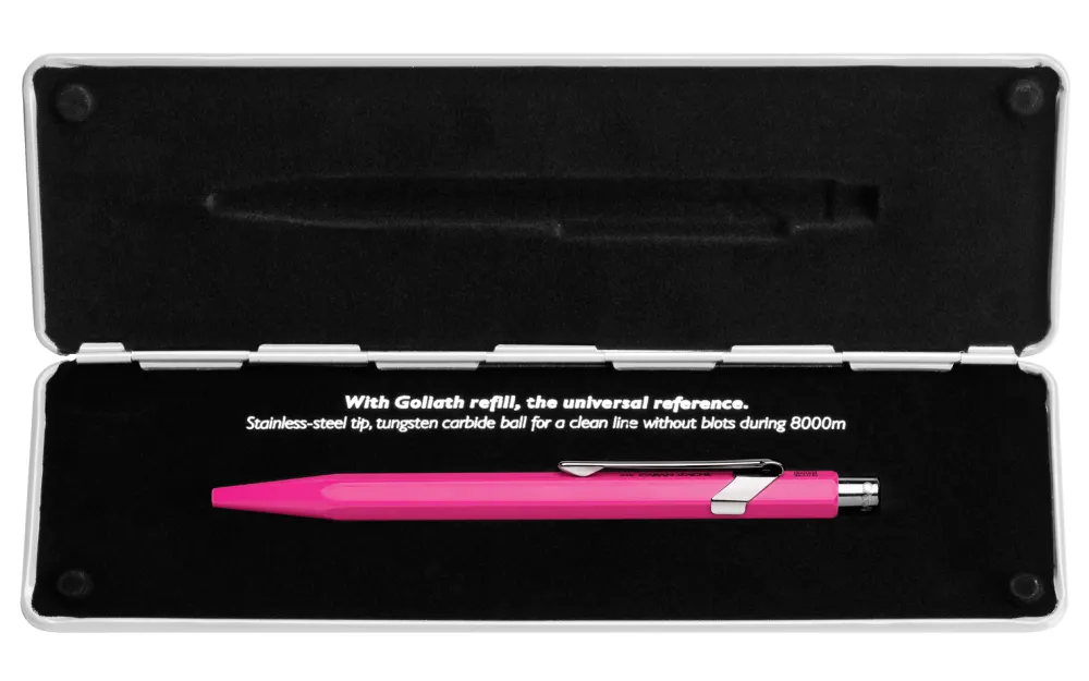 Caran d'Ache Długopis 849 Pop Line z etui - - różowy