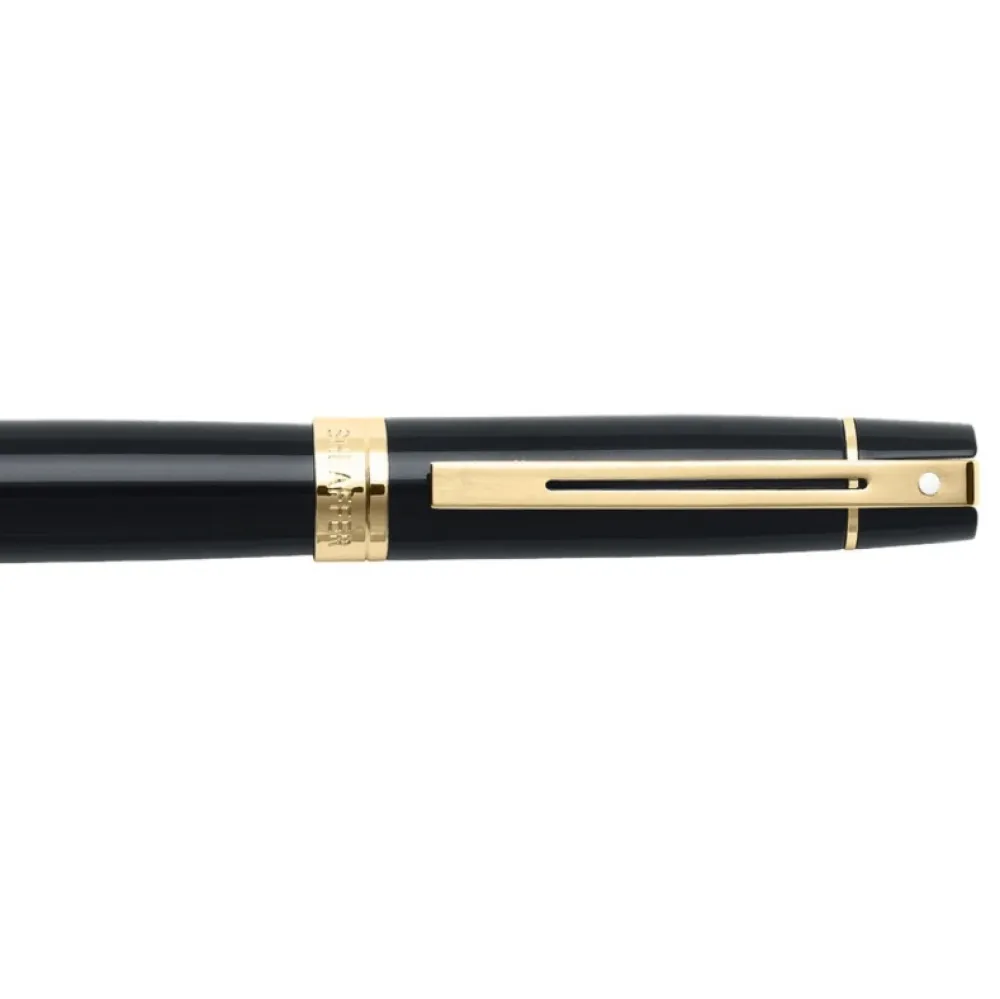 Sheaffer Długopis 300 - - Black Gold Trim > Długopisy