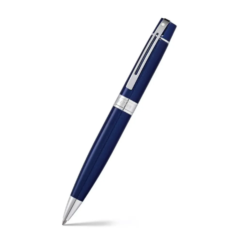 Sheaffer Długopis 300 - - Blue Chrome Trim