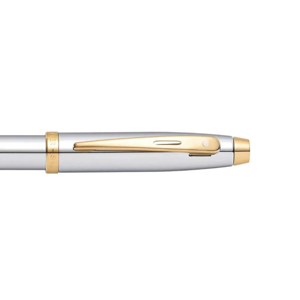 Sheaffer Długopis 100 - - Chrome Gold Trim