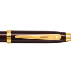 Sheaffer Długopis 100 - - Coffee Brown Gold Trim > Długopisy