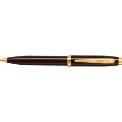 Sheaffer Długopis 100 - - Coffee Brown Gold Trim > Długopisy