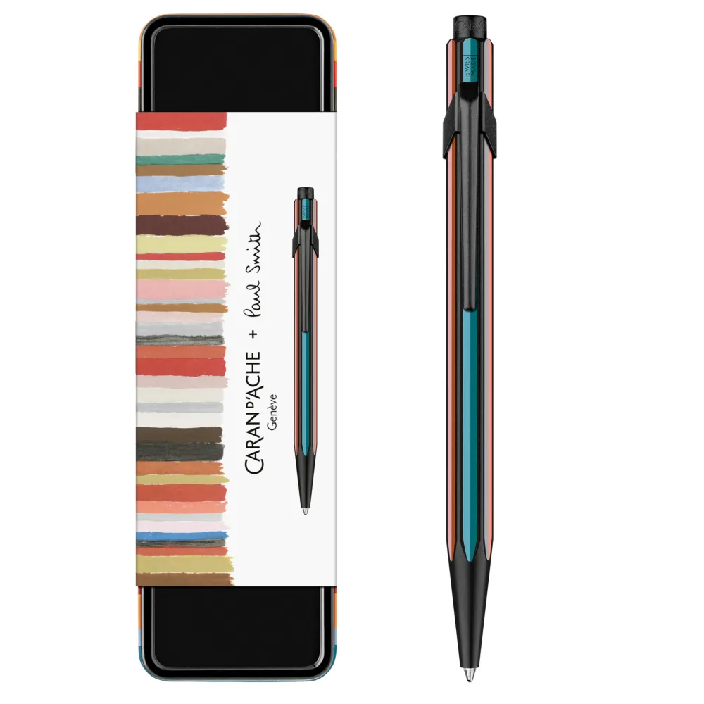 Caran d'Ache Długopis 849 Special Edition Paul Smith w etui - - Black