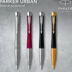 Parker Długopis Urban Twist w etui - - Magenta & Chrome Trim ><noscript><img width=