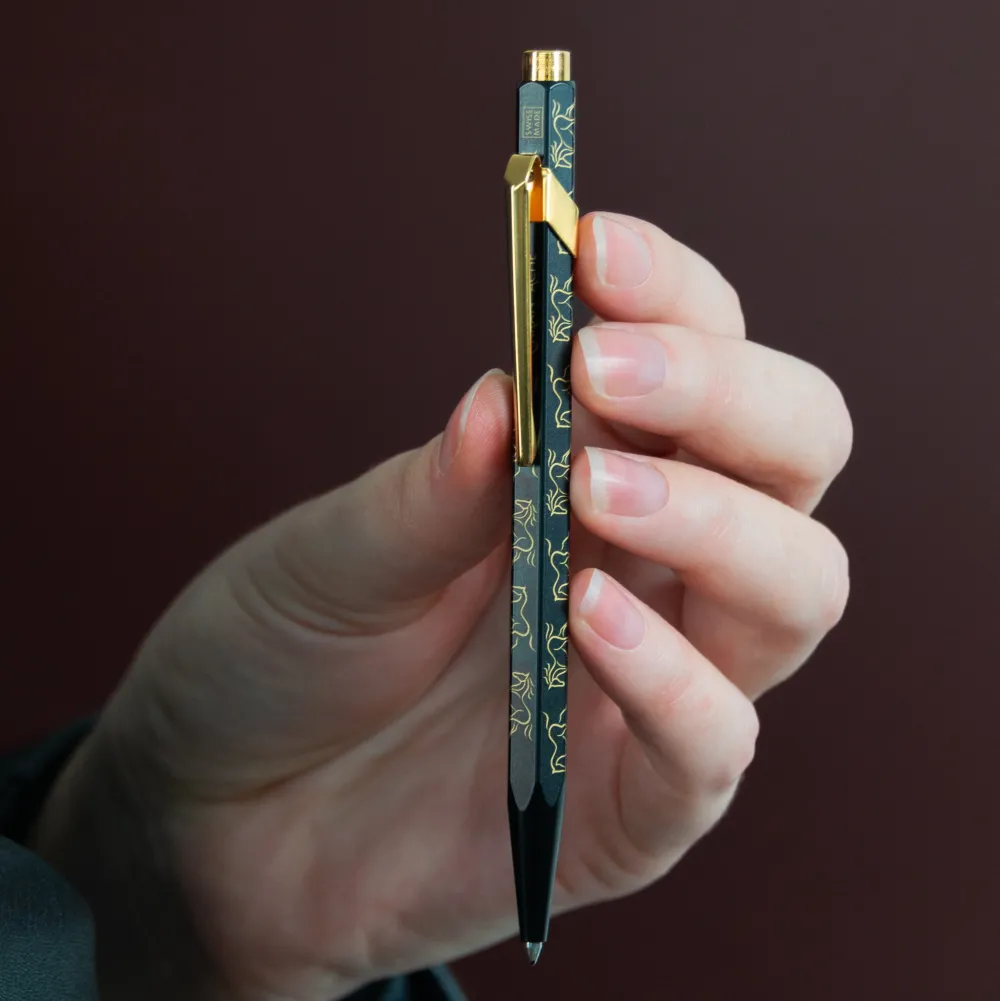 Caran d'Ache Długopis 849 Year of The Horse w etui - - czarny