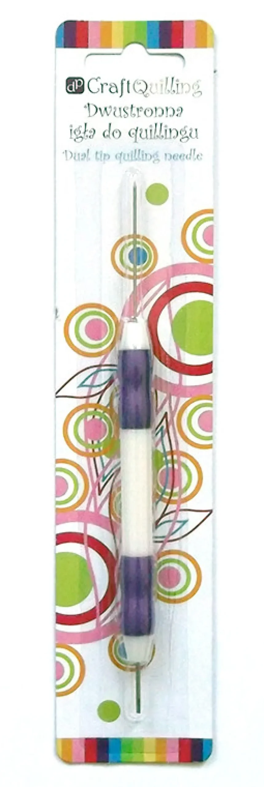 dpCraft Dwustronna igła do quillingu - - długa, 17 cm > Quilling