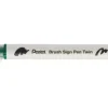 Pentel Dwustronny pisak pędzelkowy Brush Sign Pen Twin - - zielony > Pisaki Kaligraficzne