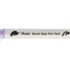 Pentel Dwustronny pisak pędzelkowy Brush Sign Pen Twin - - heliotrop > Pisaki Kaligraficzne