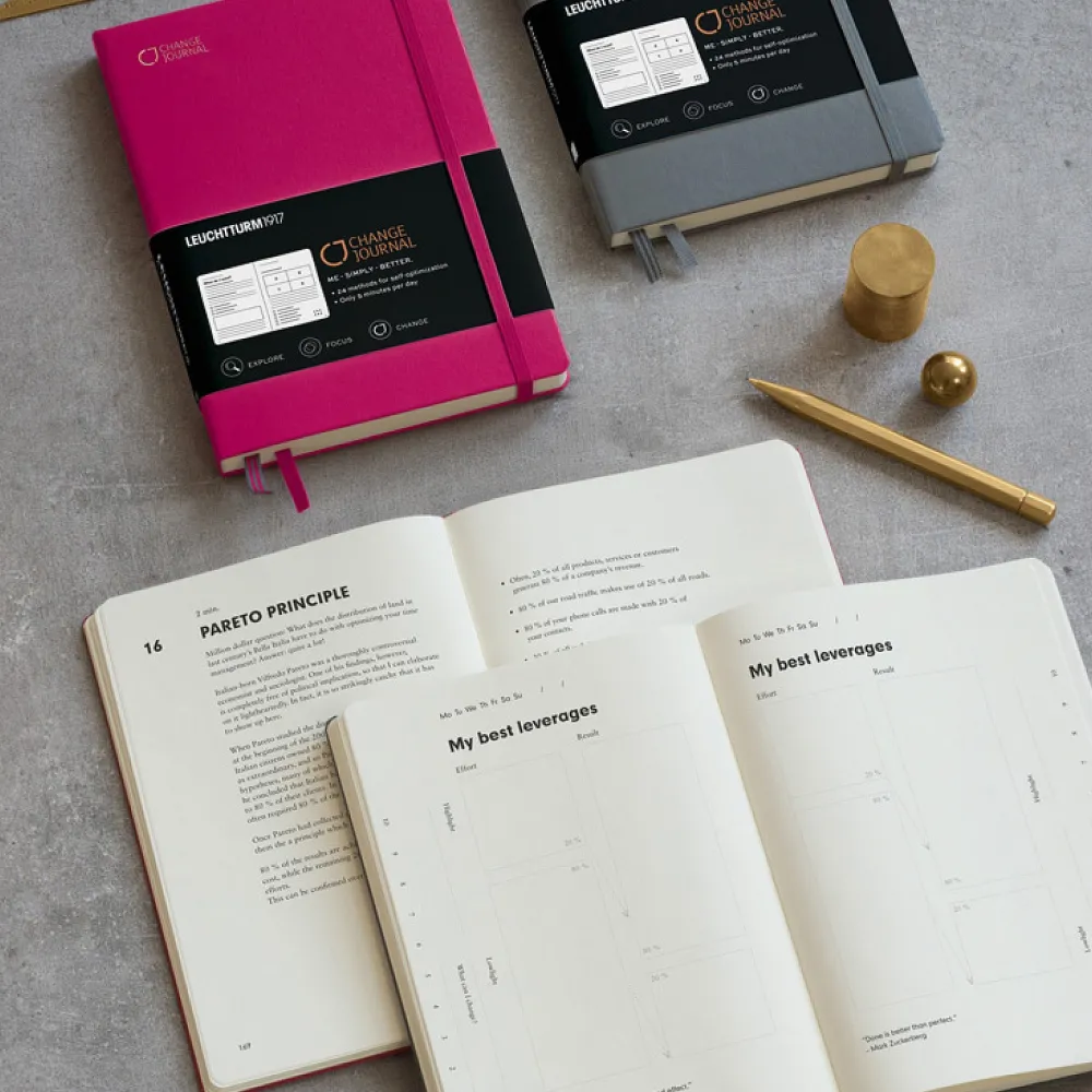 Leuchtturm1917 Dziennik Change Journal - - antracyt, A5