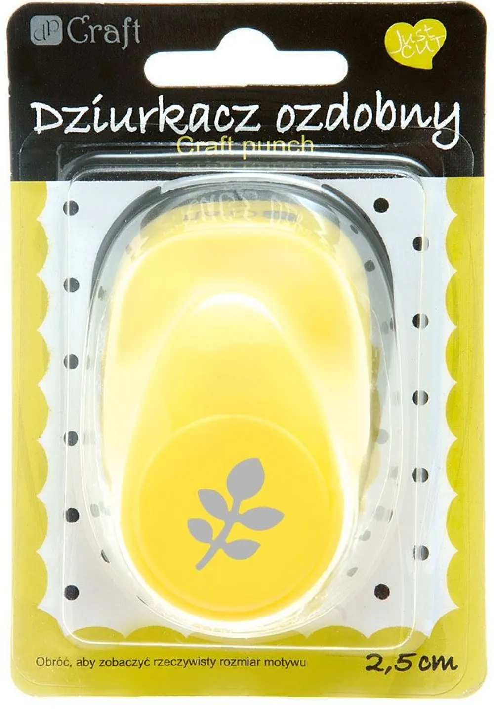 dpCraft Dziurkacz ozdobny Gałązka - - 2,5 cm > Dziurkacze Ozdobne