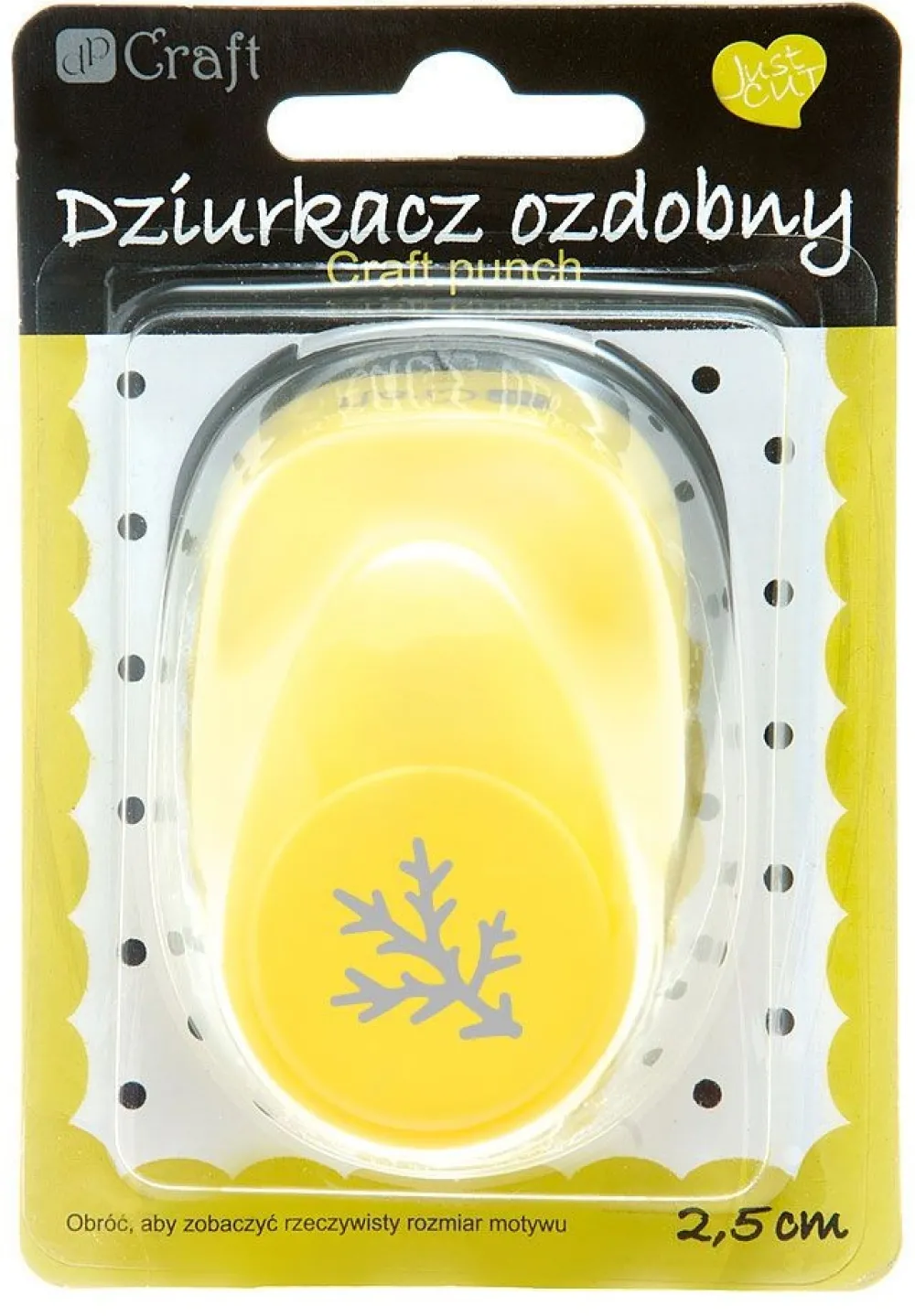 dpCraft Dziurkacz ozdobny Gałązka Sosny - - 2,5 cm > Dziurkacze Ozdobne