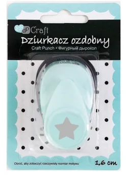 dpCraft Dziurkacz ozdobny Gwiazda - - 1,6 cm > Dziurkacze Ozdobne