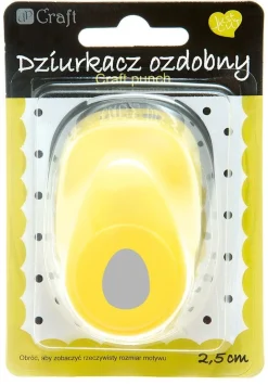dpCraft Dziurkacz ozdobny Jajko - - 2,5 cm > Dziurkacze Ozdobne