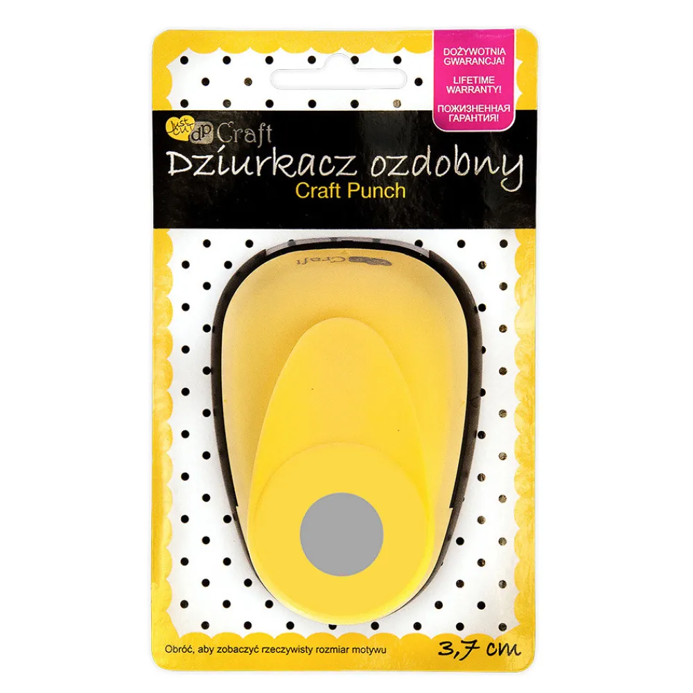dpCraft Dziurkacz ozdobny Koło - - 3,33 cm