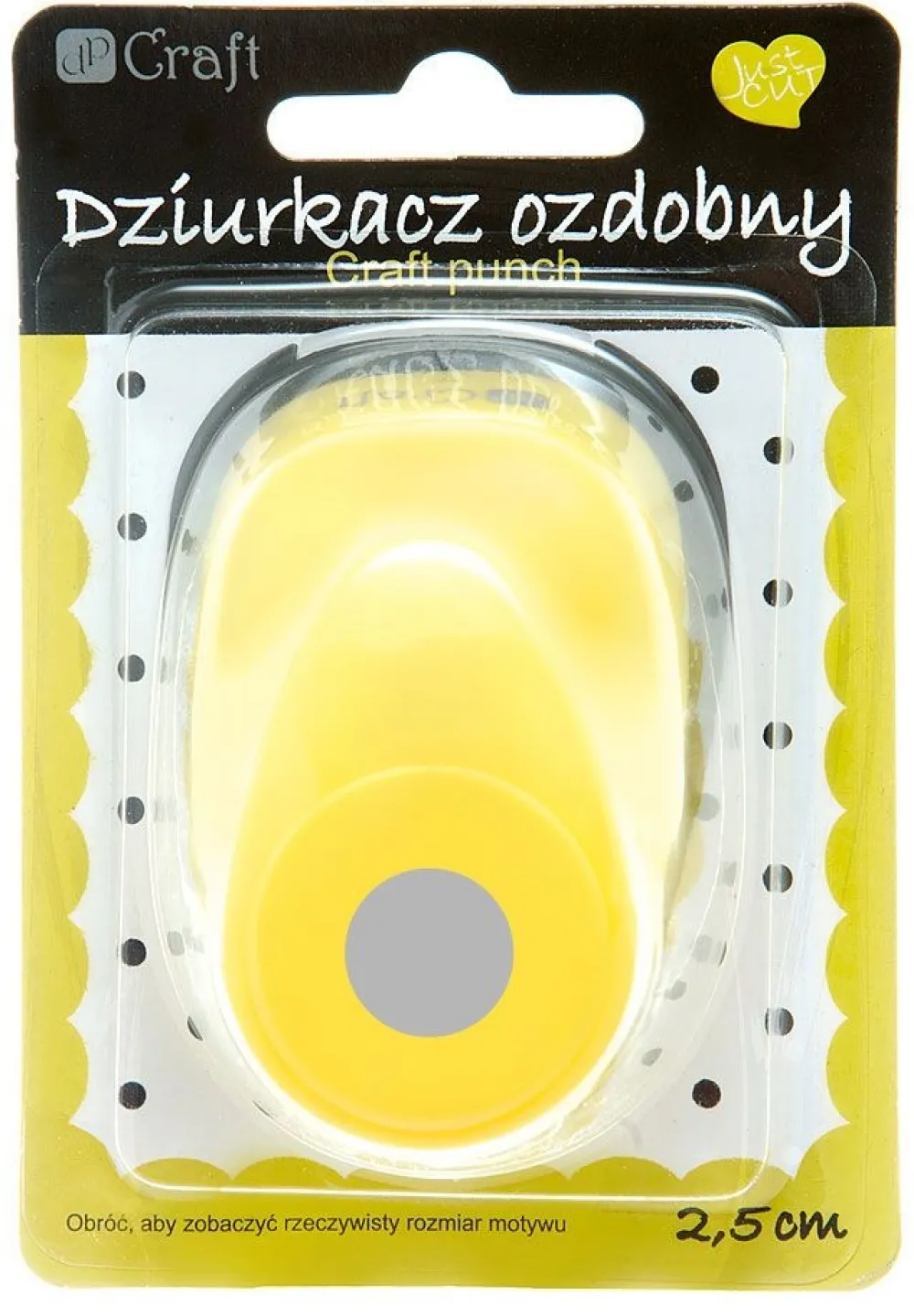 dpCraft Dziurkacz ozdobny Koło - - 2,2 cm