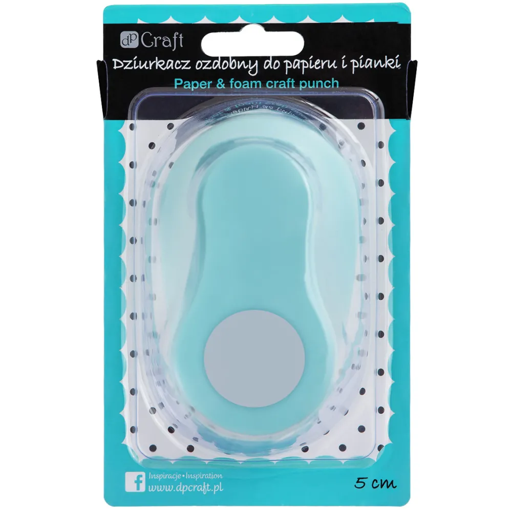 dpCraft Dziurkacz ozdobny Koło - - 5 cm