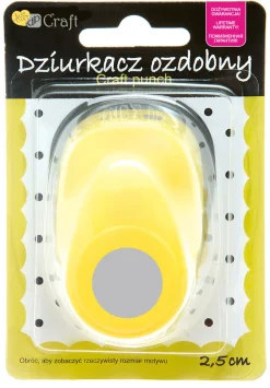 dpCraft Dziurkacz ozdobny Koło - - 2,5 cm