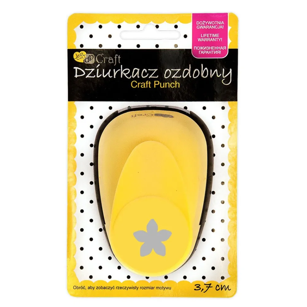 dpCraft Dziurkacz ozdobny Kwiatek - - 3,7 cm > Dziurkacze Ozdobne