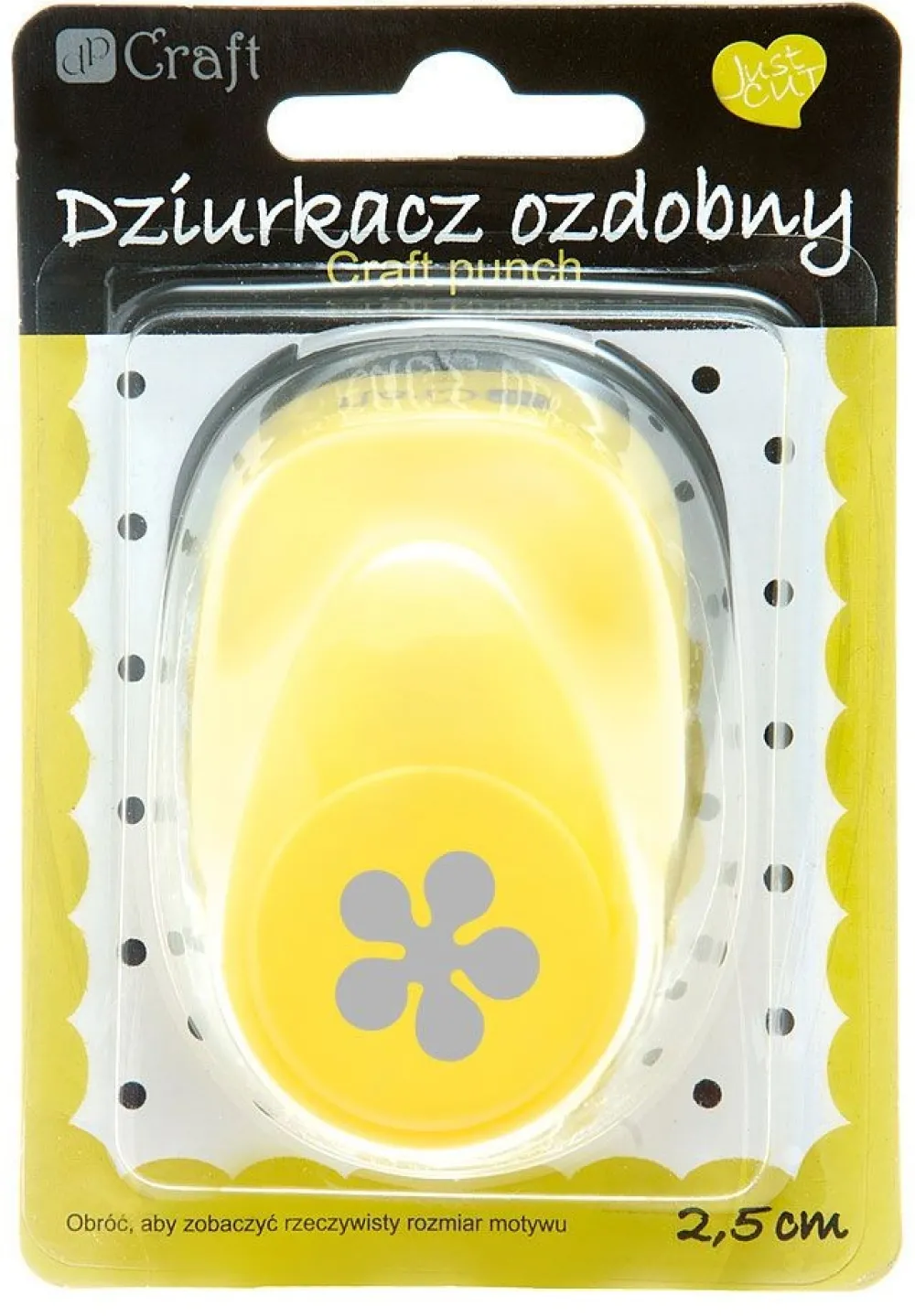 dpCraft Dziurkacz ozdobny Kwiatek - - 2,5 cm > Dziurkacze Ozdobne