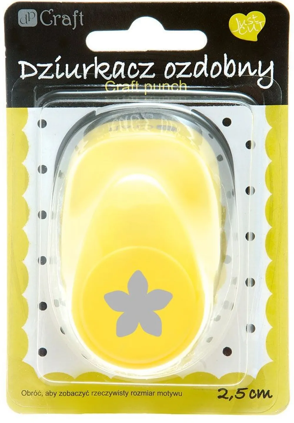 dpCraft Dziurkacz ozdobny Kwiatek - - 2,5 cm