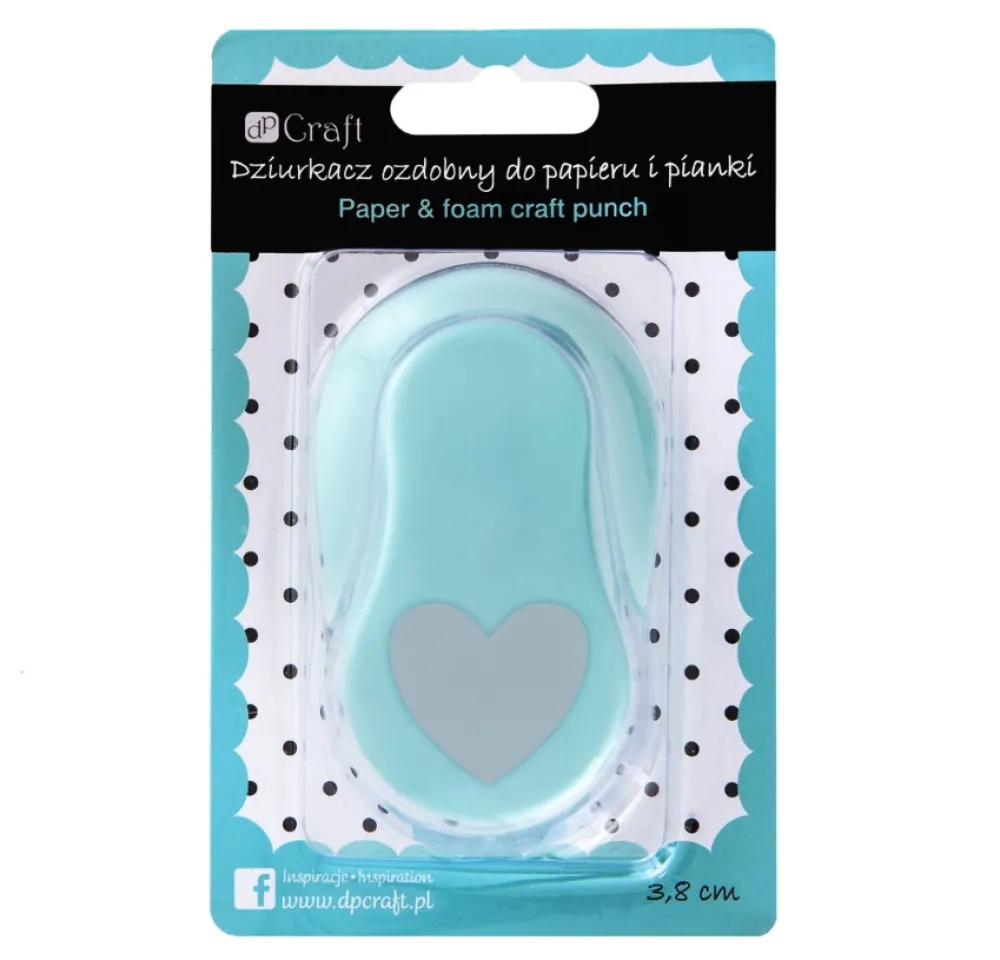 dpCraft Dziurkacz ozdobny Serce - - 3,8 cm > Dziurkacze Ozdobne