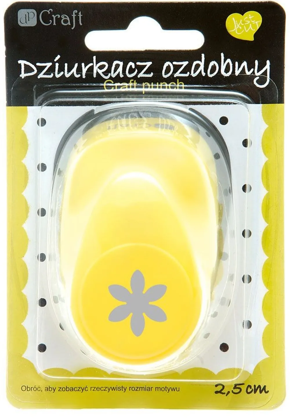 dpCraft Dziurkacz ozdobny Stokrotka - - 2,5 cm