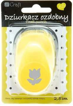 dpCraft Dziurkacz ozdobny Tulipan - - 2,5 cm
