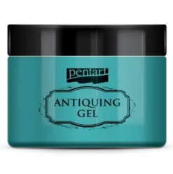 Pentart Żel postarzający Antiquing Gel - - niebieska patyna, 150 ml