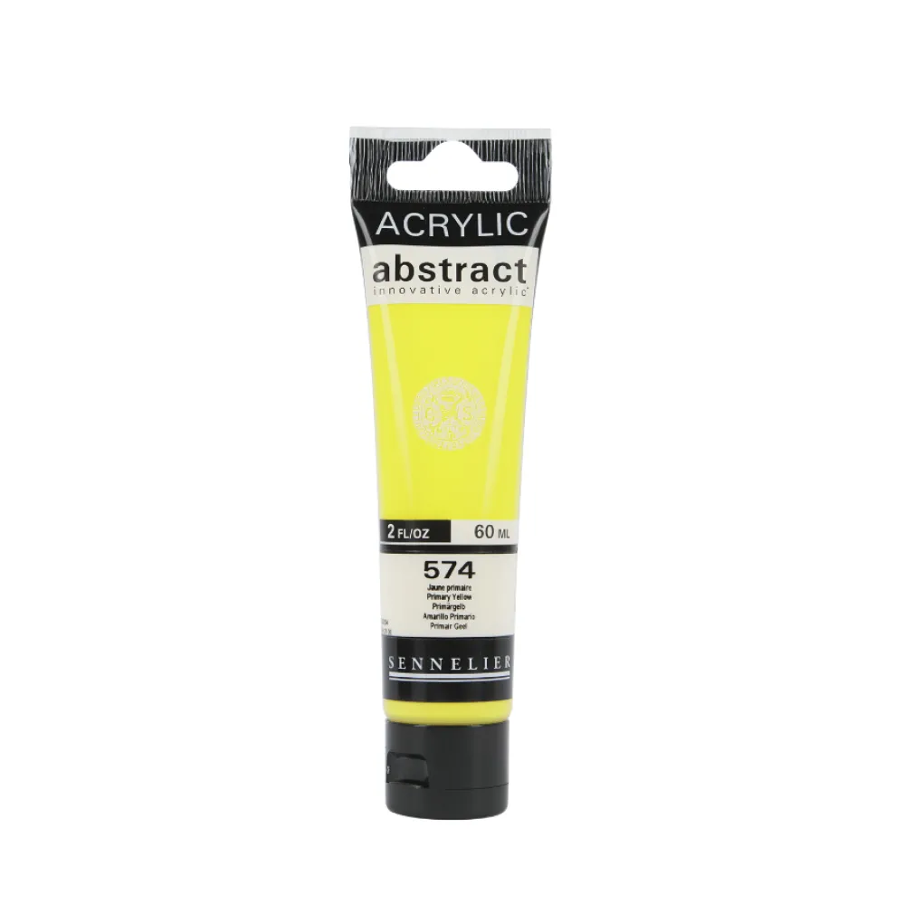 Sennelier Farba akrylowa Abstract - - 574 Primary Yellow 60 ml