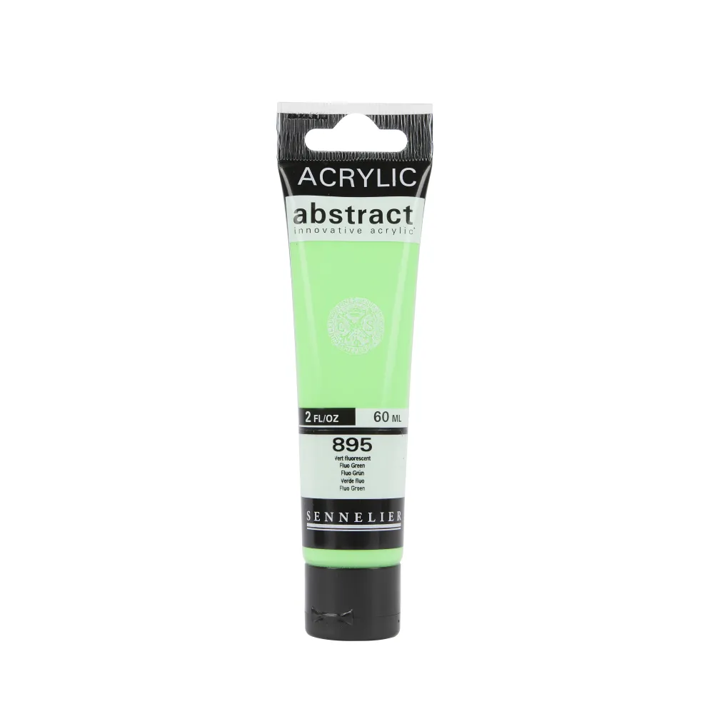 Sennelier Farba akrylowa Abstract - - 895 Fluorescent Green 60 ml