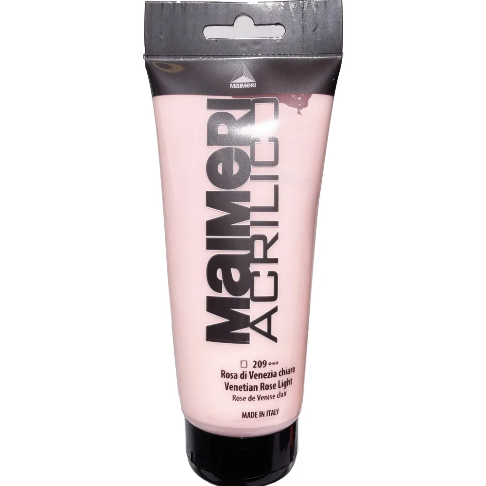 Maimeri Farba akrylowa Acrilico - - 257, Pyrrole Red, 200 ml > Farby Akrylowe