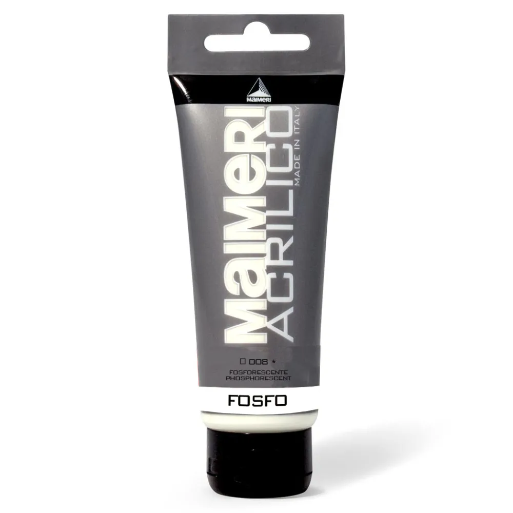 Maimeri Farba akrylowa Acrilico - - 008, Phosphorescent, 200 ml