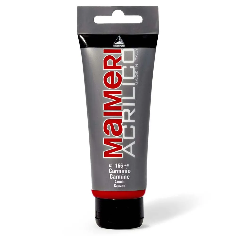 Maimeri Farba akrylowa Acrilico - - 166, Carmine, 200 ml