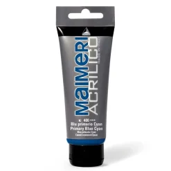Maimeri Farba akrylowa Acrilico - - 400, Primary Blue Cyan, 200 ml