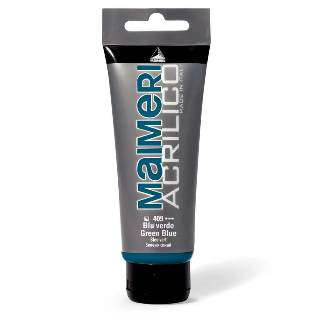 Maimeri Farba akrylowa Acrilico - - 409, Green Blue, 200 ml
