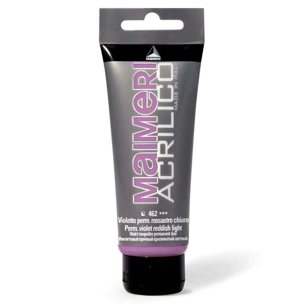 Maimeri Farba akrylowa Acrilico - - 462, Permanent Violet Reddish Light, 200 ml > Farby Akrylowe