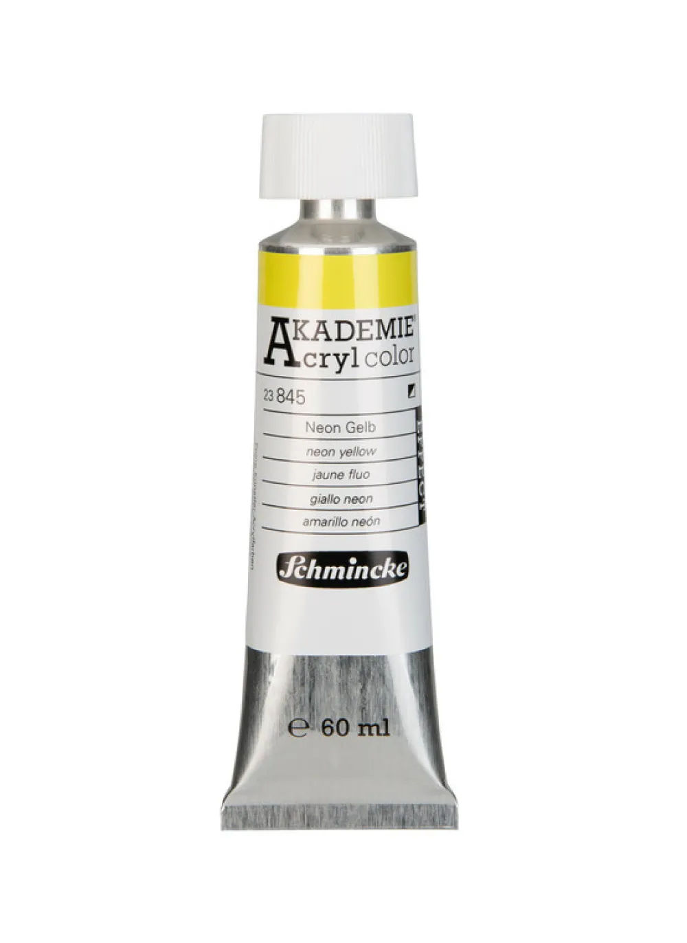 Schmincke Farba akrylowa Akademie - - 845, Neon Yellow, 60 ml