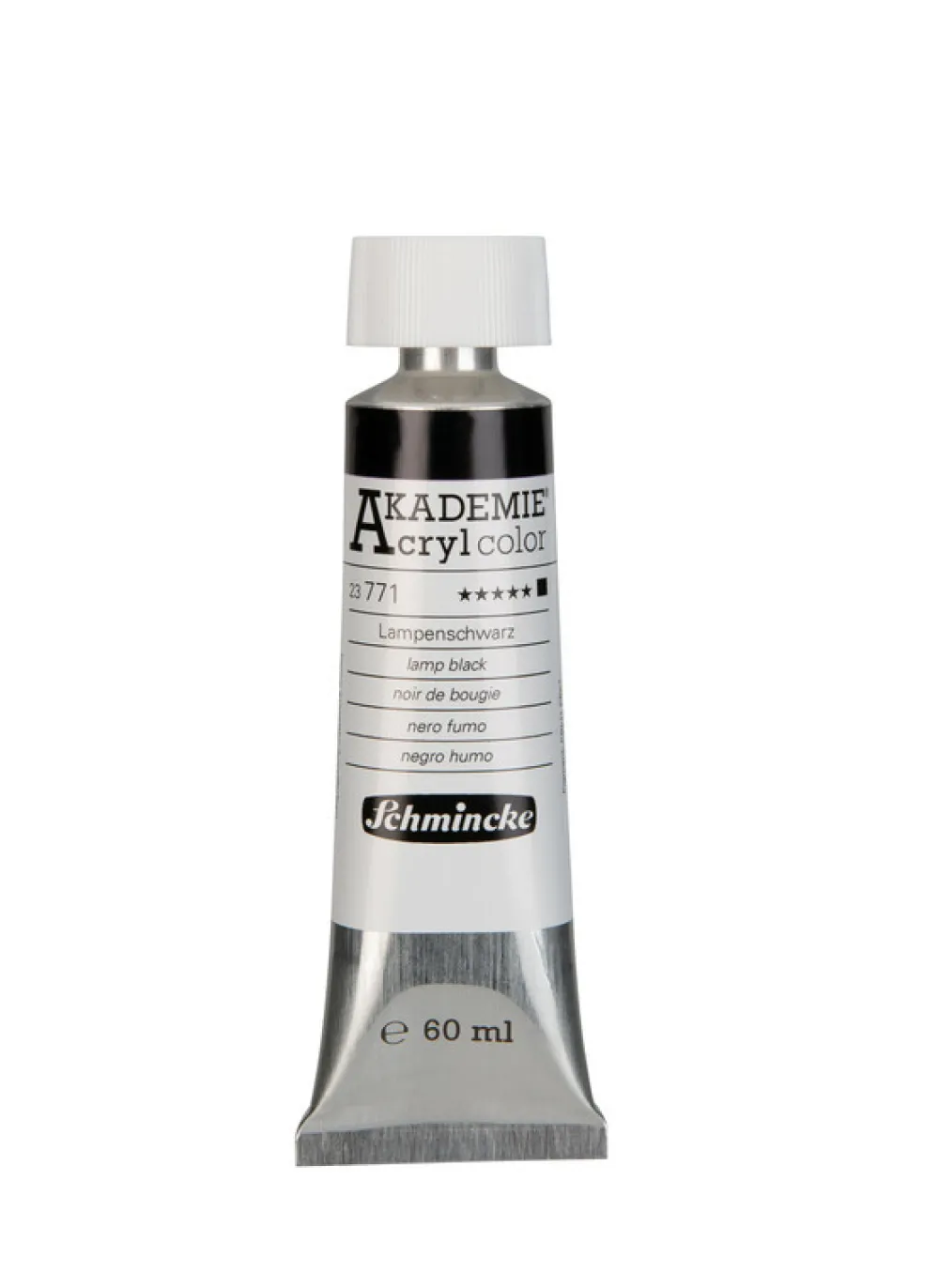 Schmincke Farba akrylowa Akademie - - 770, Mars Black, 60 ml > Farby Akrylowe